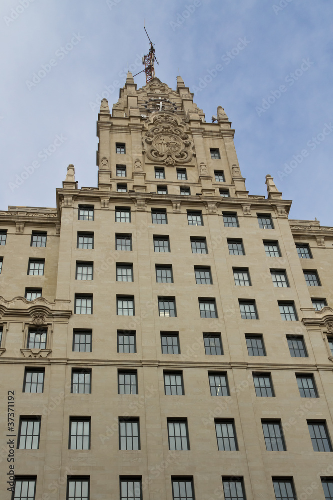 Classical Madrid building