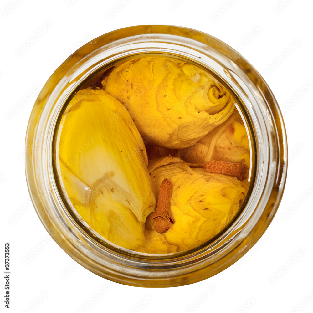 artichokes in oil