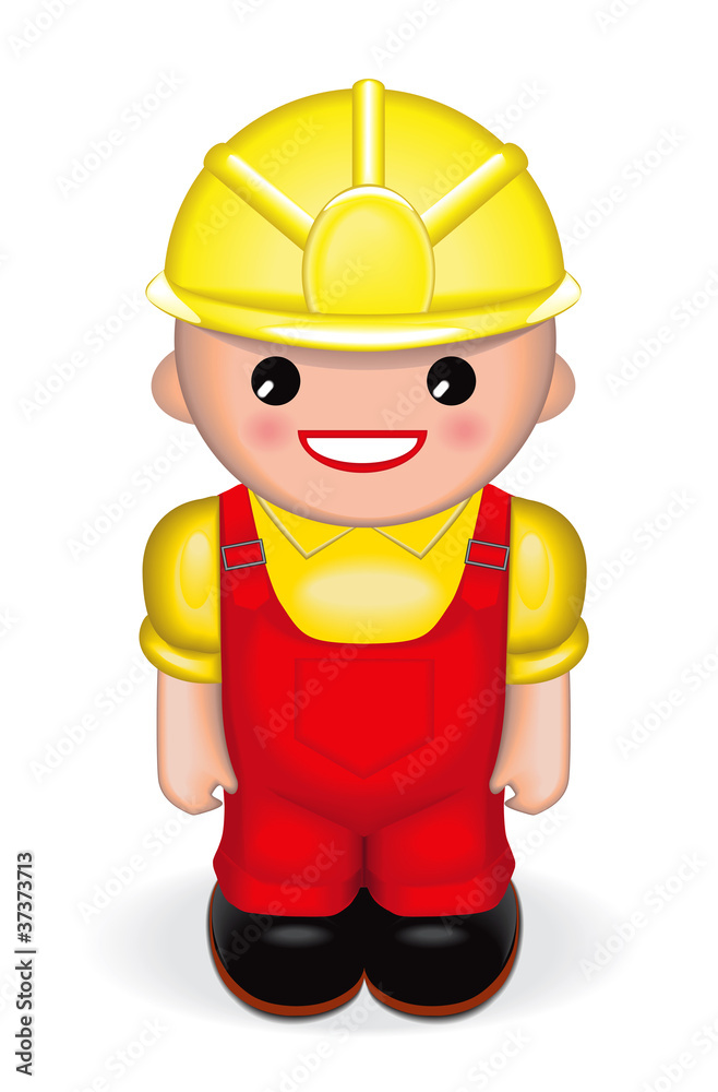 Happy worker Happy worker