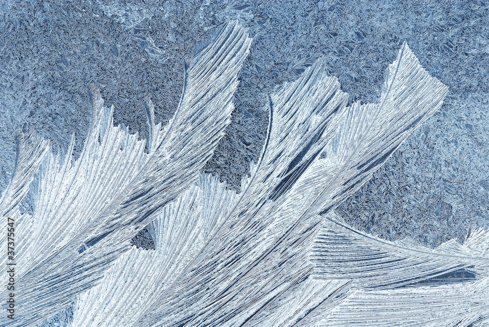 Fotografi ice accretion on window