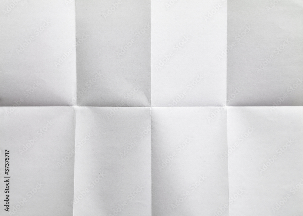 white sheet of paper folded white sheet of paper folded