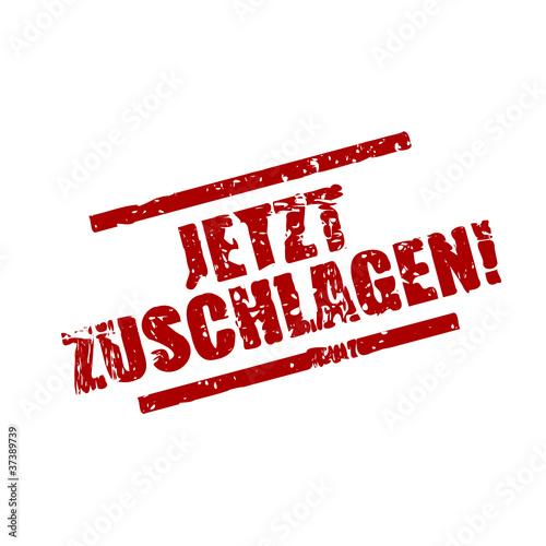 stempel eckig jetzt zuschlagen! I