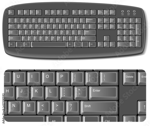 Computer keyboard icon