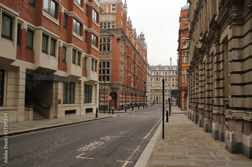 Street in the downtown of London, United Kingdom