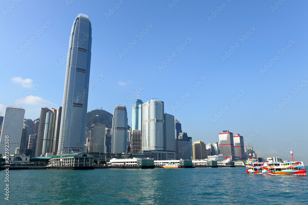 Fototapeta premium Hong Kong harbour