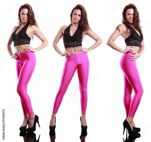 Bilde på lerret Gorgeous slim next door girl