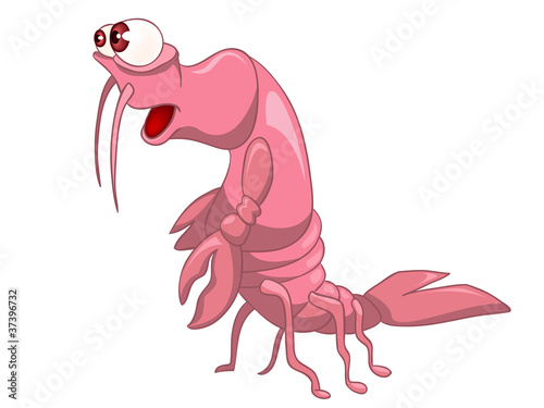 Cartoon Character Crawfish
