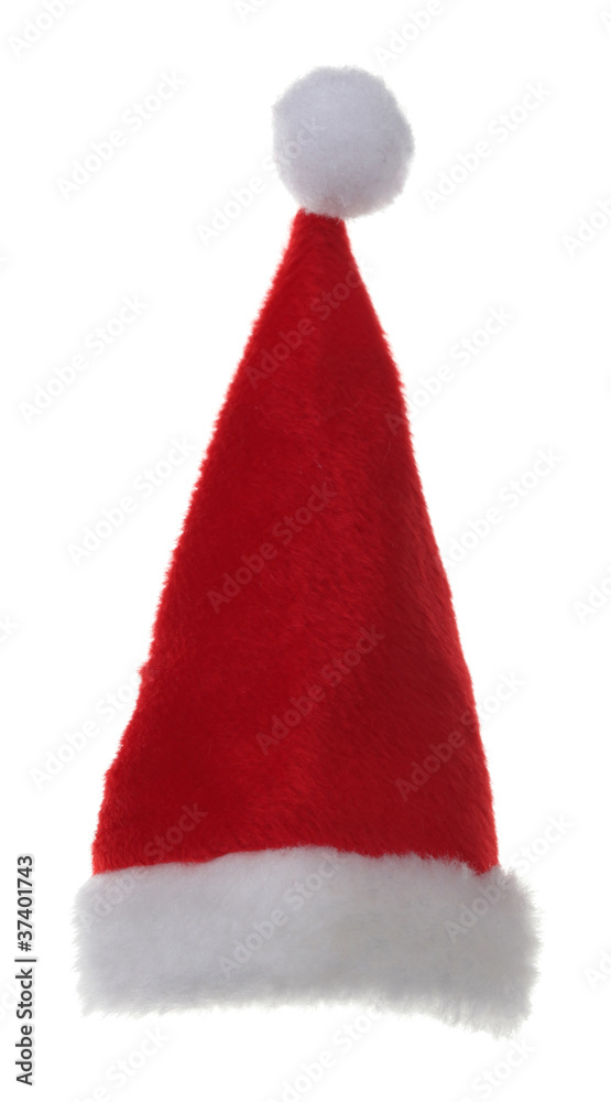 Santa Claus hat isolated on white Santa Claus hat isolated on white