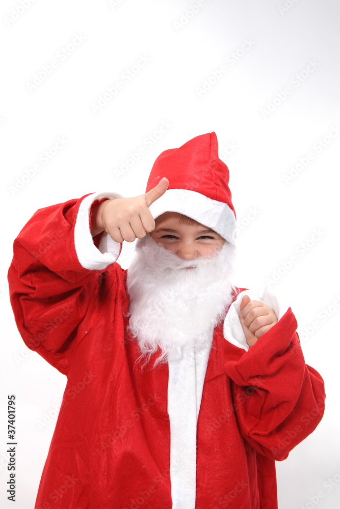 Kind als Weihnachtsmann Kind als Weihnachtsmann