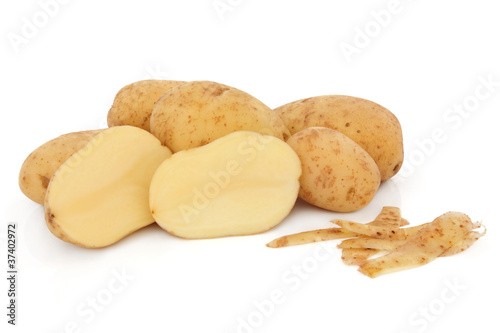 Fotografia Potatoes and Peelings