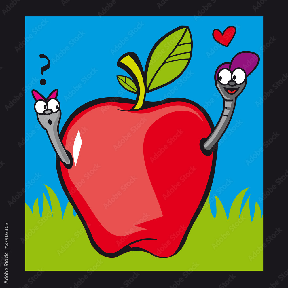pomme ver pourri rencontre personnage