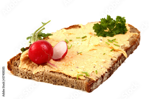 Brot mit Aufstrich