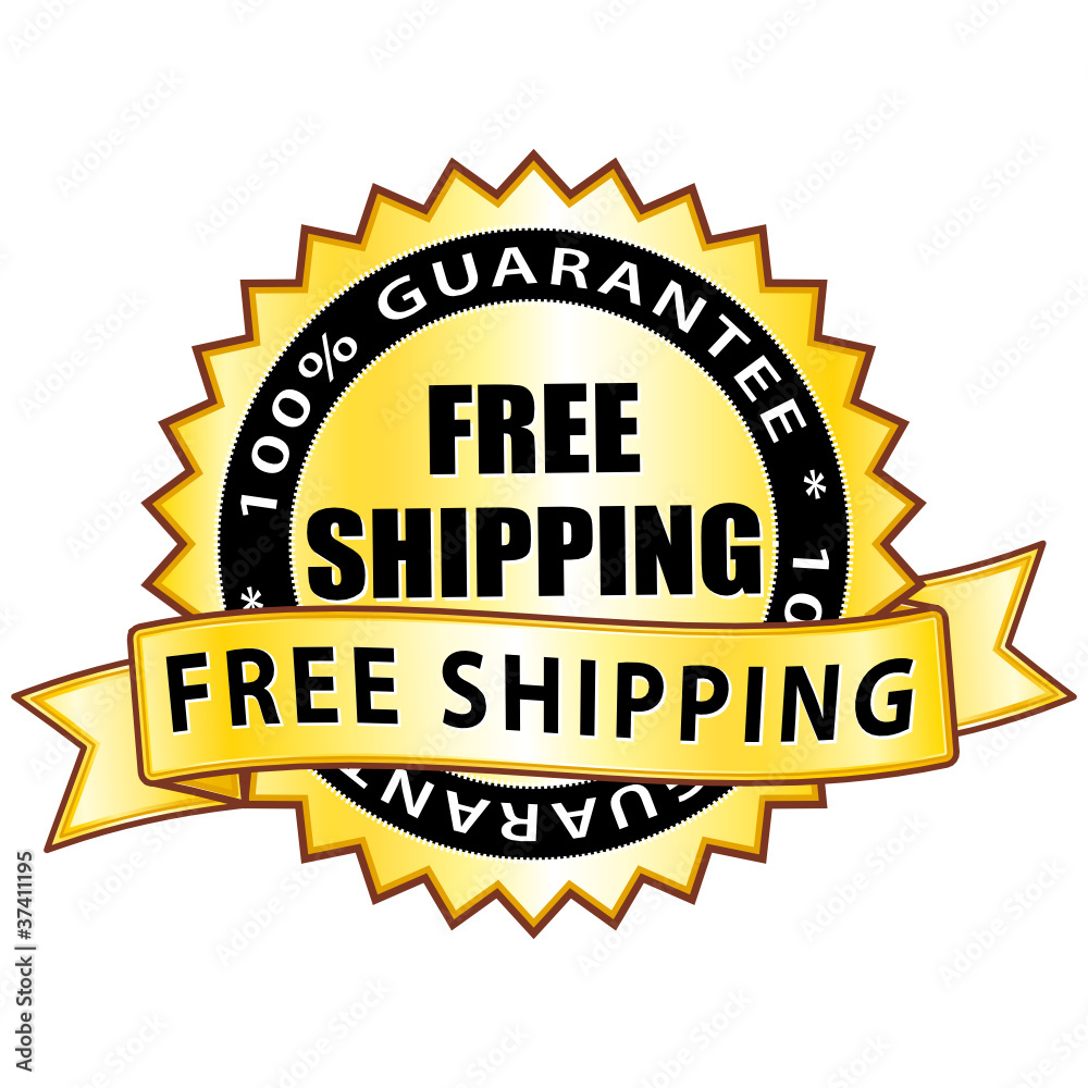 Free shipping. Golden label.