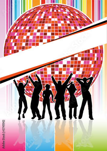 Vorlage Plakat Party