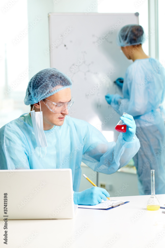 Biochemical experiment Biochemical experiment