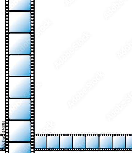 Cinema films background.