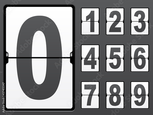 vector number of mechanical panel