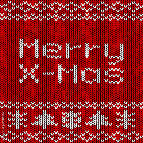 pulli strick merry x-mas I