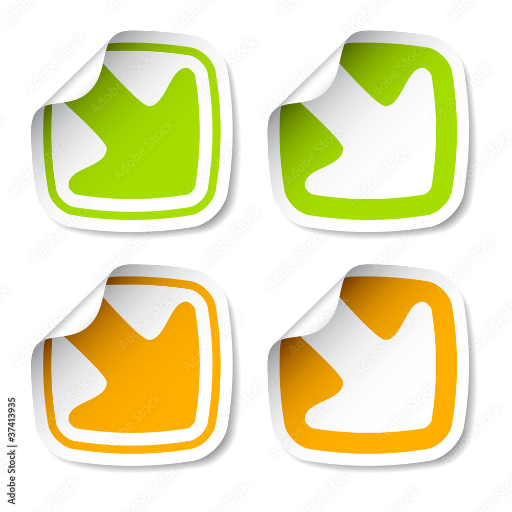 vector arrow stickers vector arrow stickers