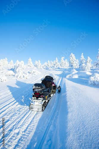 Winter in the finland