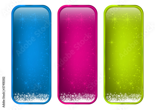 Banner Natalizi Colorati
