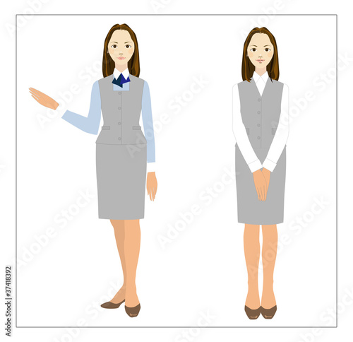 office girl