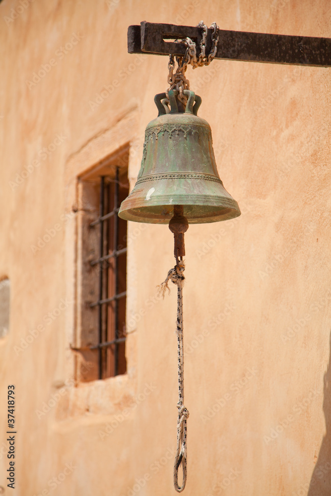 Fototapeta premium Glocke auf Spinalonga