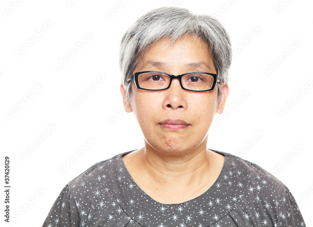 asian mature woman