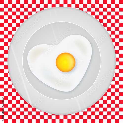 oeuf au plat