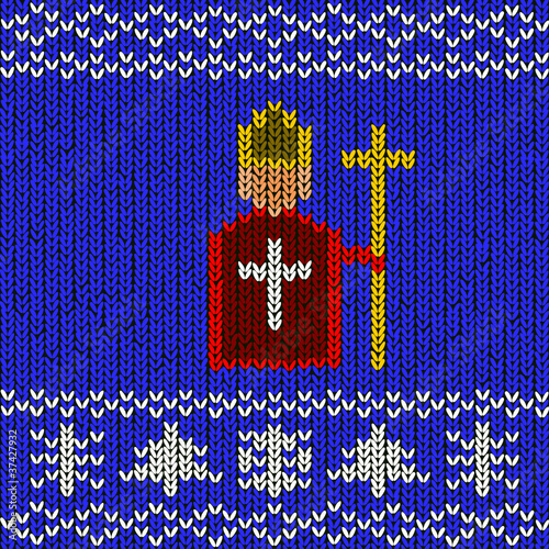 pulli strick nikolaus I