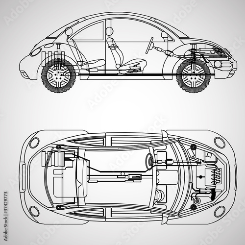 The most important parts of the car, vactor