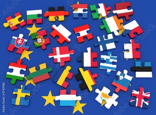 European union. 3d render