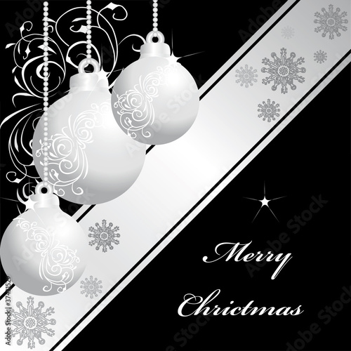 silver  christmas balls 22