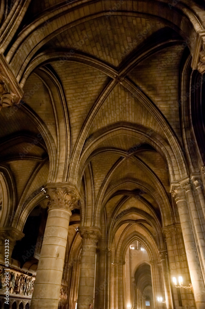 Notre Dame de Paris, interior
