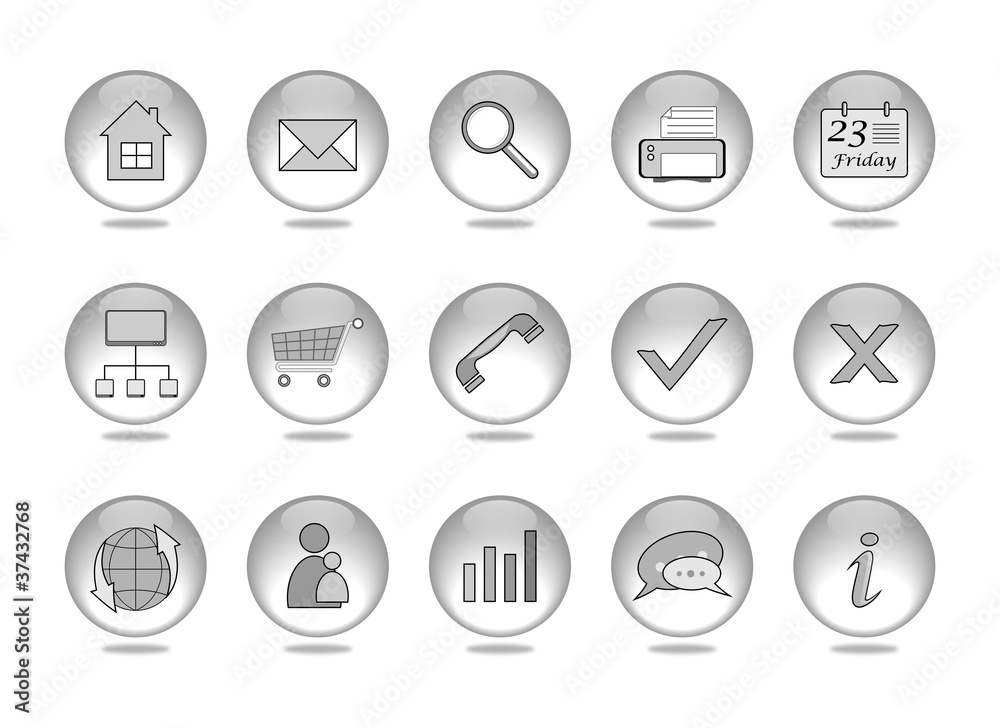 Web buttons Web buttons