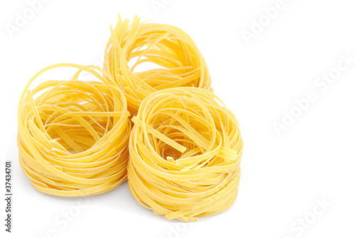 Pasta isolated on white background