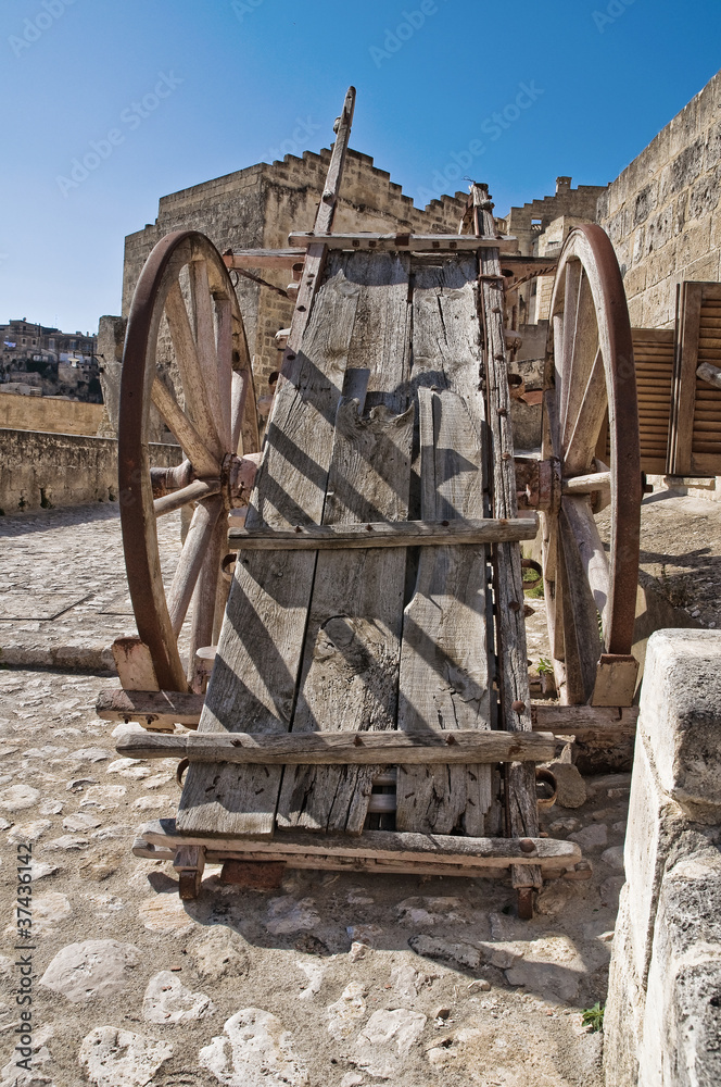 Obraz premium View of Matera. Basilicata. Italy.
