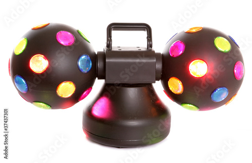 Canvas Print disco lights
