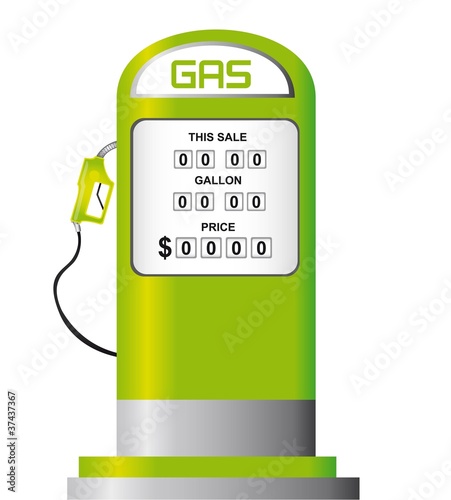 gas pump vector