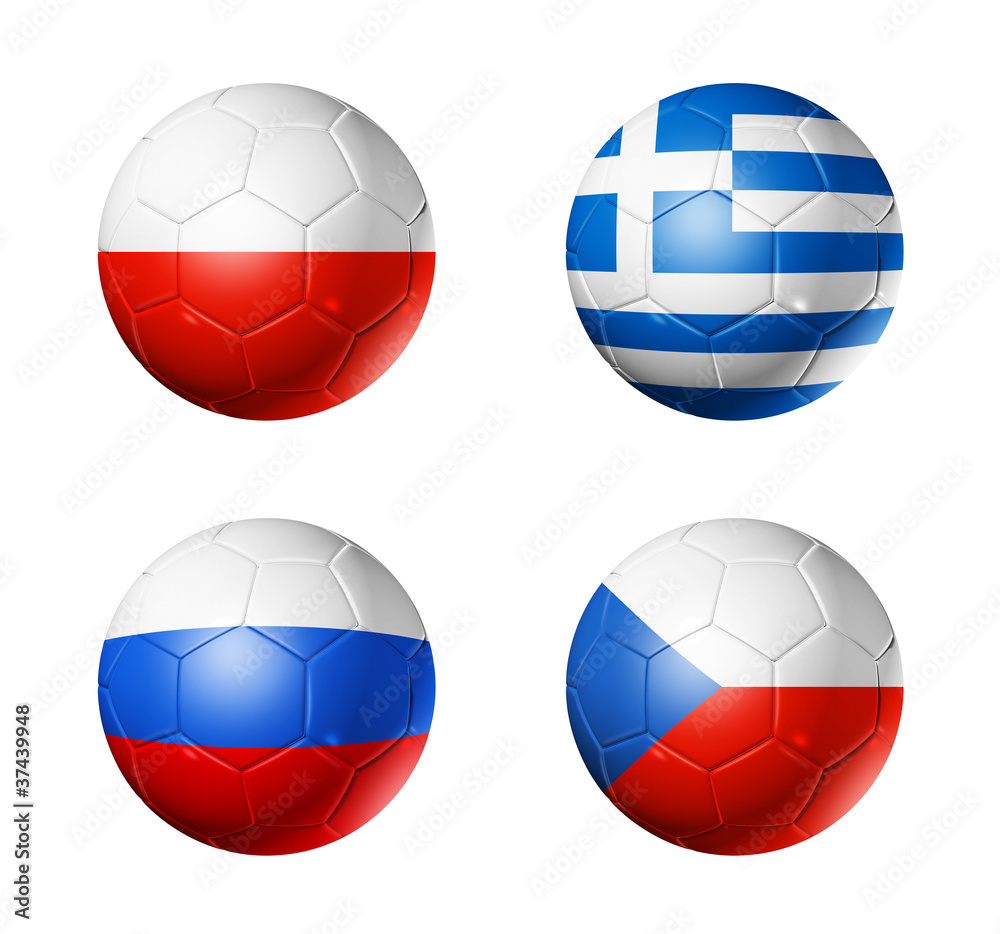 flags on soccer balls flags on soccer balls