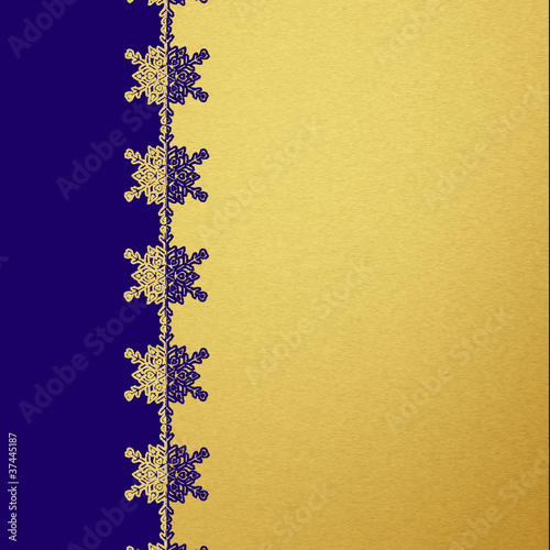 blau zu gold