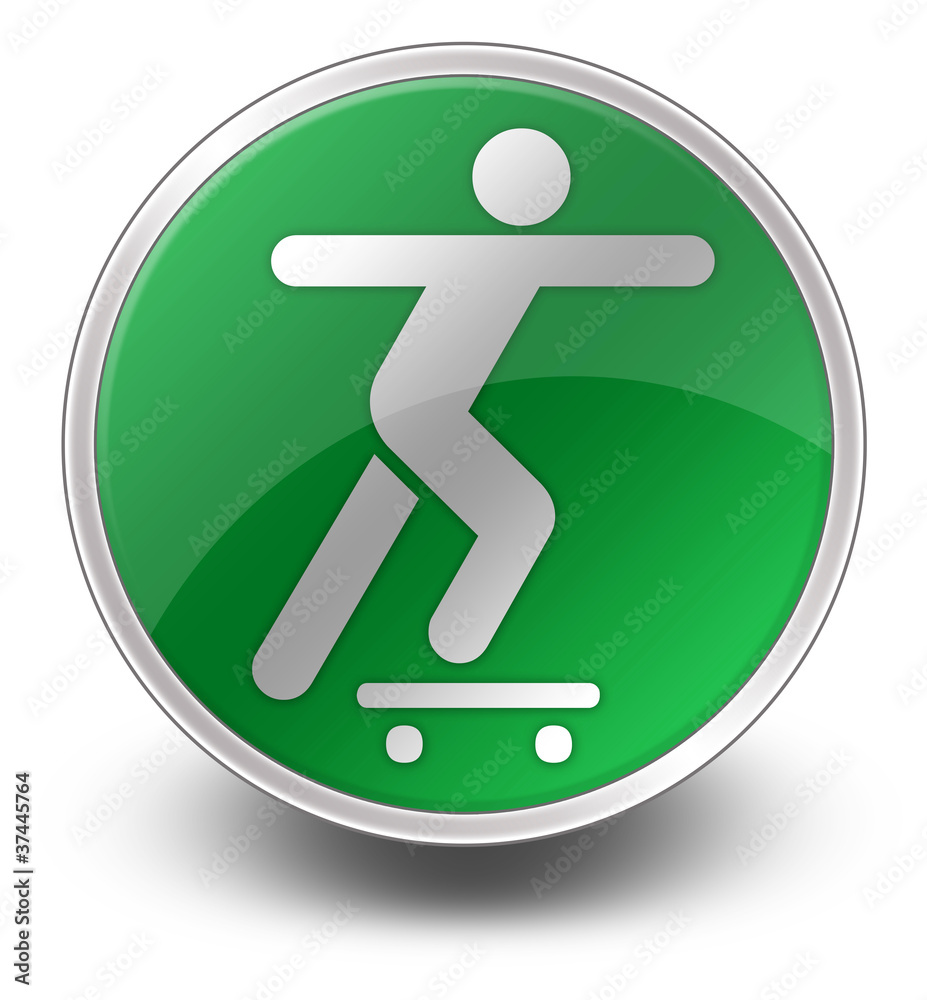 Green Glossy Icon Green Glossy Icon