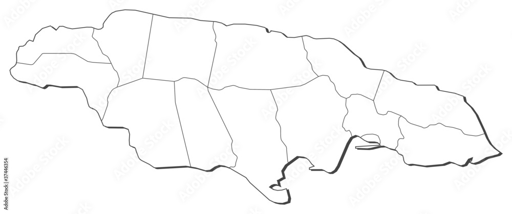 Map of Jamaica Map of Jamaica