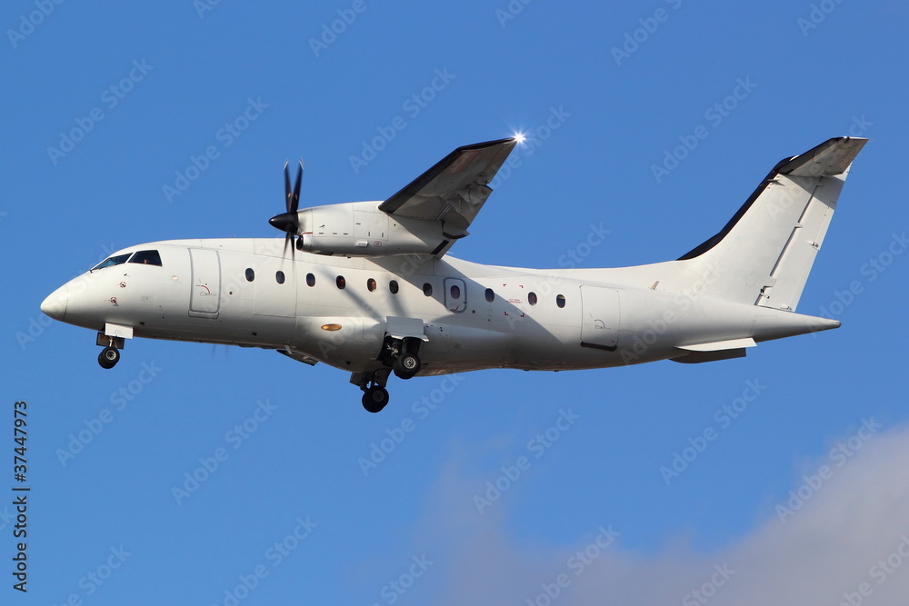 Obraz premium Propellerflugzeug