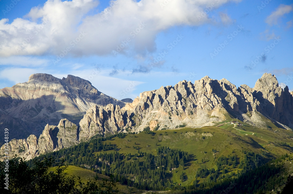 Puez-Gruppe und Cirspitzen - Dolomiten - Alpen