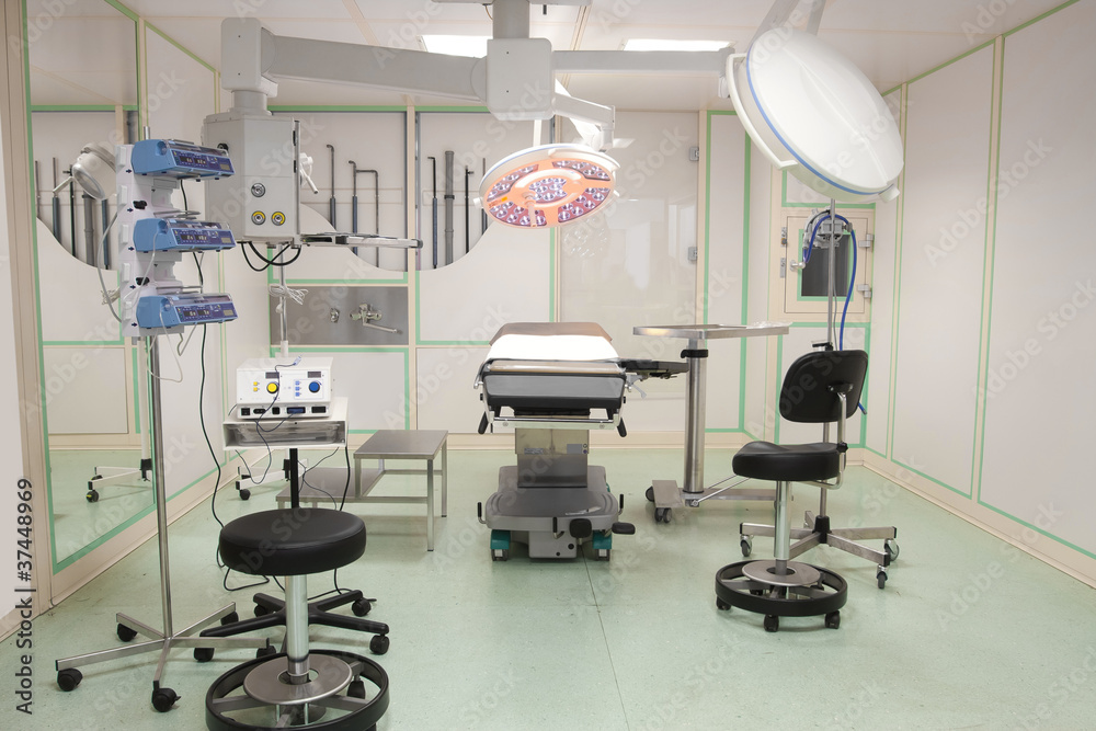 empty operation room