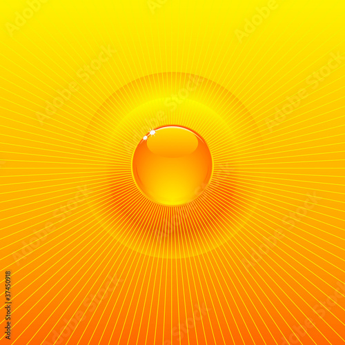 Sunny solar background