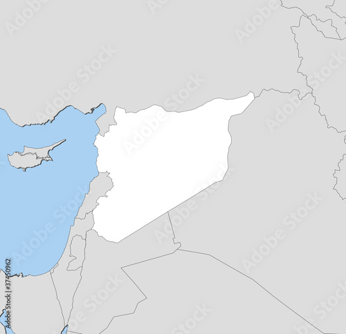 Map of Syria