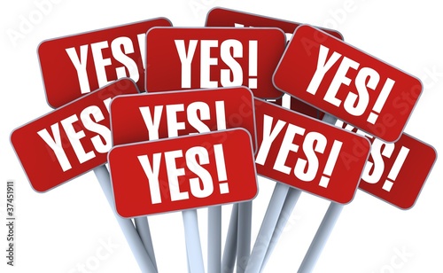 sign yes