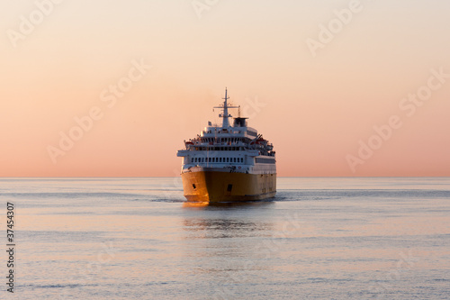 Slika na platnu ferry au lever du jour